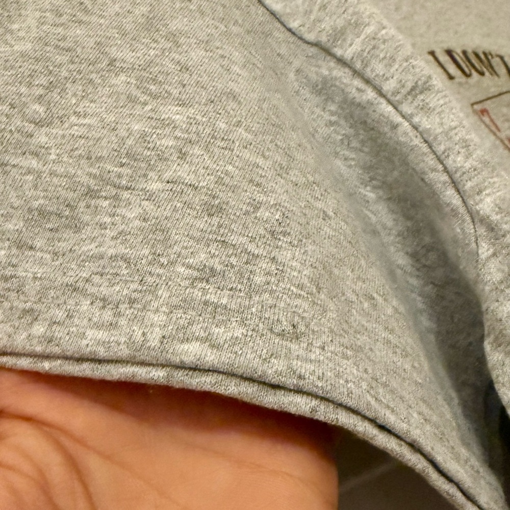 Men's Custom-Made Gray Poker Graphic Tee - Picture 3 of 4